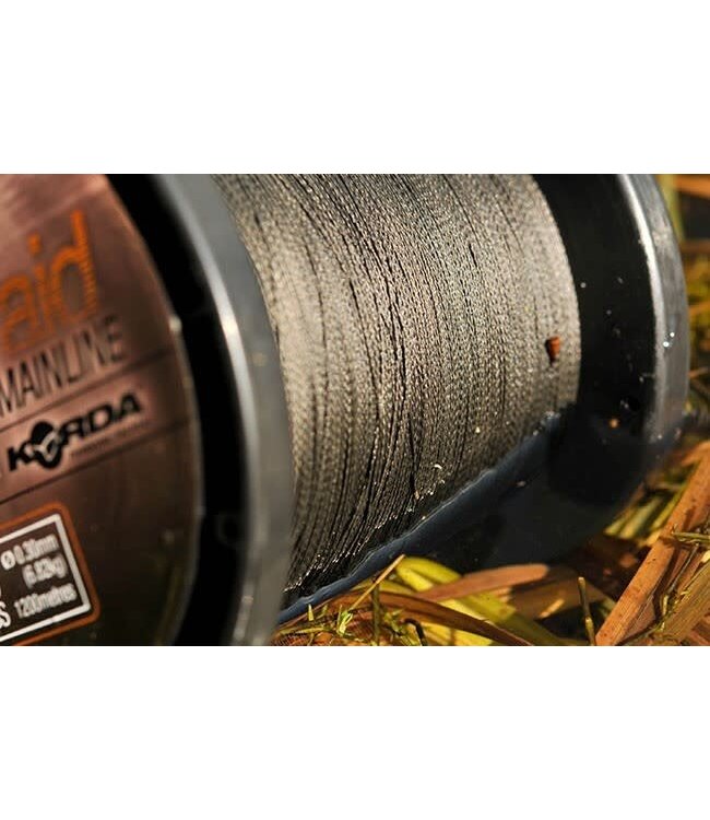 Korda Sub Braid 20lb 0,34mm – Tresse Coulante pour Corps de Ligne