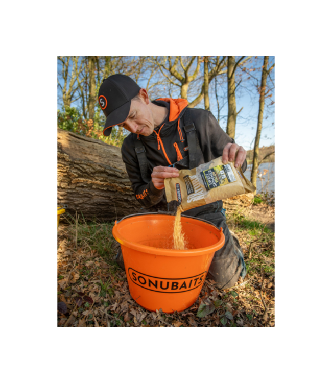 Sonubaits So Natural Sweet Skimmer Yellow 1kg – Geel Niet-Vismeel Lokvoer met Zoete Biscuitmix en Karamelgeur voor Skimmers en Brasem