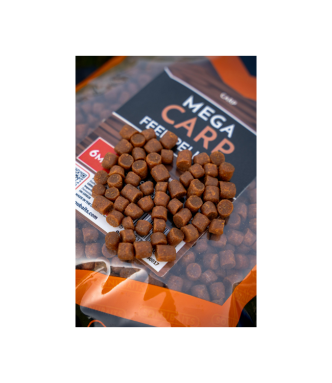 Sonubaits Mega Carp Pellets 4mm, 6mm ou 8mm – Pellets Premium pour Carpe avec Haute Teneur en Protéines et Farine de Poisson pour la Pêche aux Pellets Durs