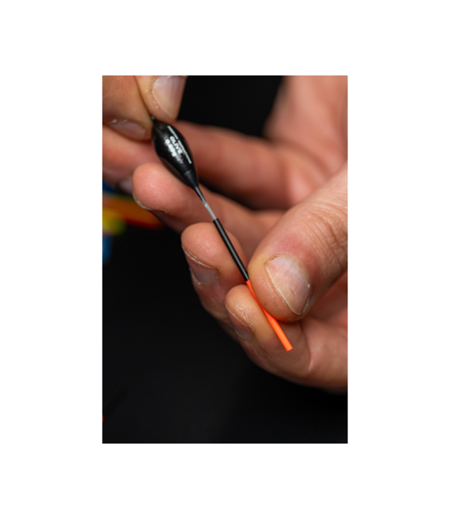 Preston Carpodromes Float Tops Rot/Schwarz oder Gelb/Schwarz in Verschiedenen Längen – Ersatz Posenoberteile für die Carpodrome Float Range