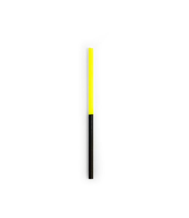 Preston Carpodromes Float Tops Rot/Schwarz oder Gelb/Schwarz in Verschiedenen Längen – Ersatz Posenoberteile für die Carpodrome Float Range