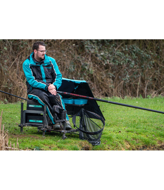 Drennan Red Range Power Carp 6.00m – Ultra Starke und Steife 6m Stipprute mit 2m Vorgefertigtem Carp Kit und Power Pull Gummi