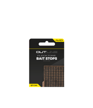 Avid Carp Outline FleckTone Bait Stops 240 stuks – Hair Stops voor Stevige Aasbevestiging