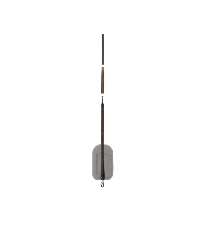 Avid Carp Avid Carp Outline Bag Stem Tungsten Tubing Kit Quick Change 3 Stück – All-in-One Tungsten Tubing Set mit QC Swivel, 3x 75cm Rig Tube und Long Bag Stems