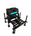 Malevé Emira D36 Luxe Competitie Zitmand – Complete en Stabiele Seatbox met 6 Telescopische Modderpoten, Schuiflades en Anti-Slip Voetplaat