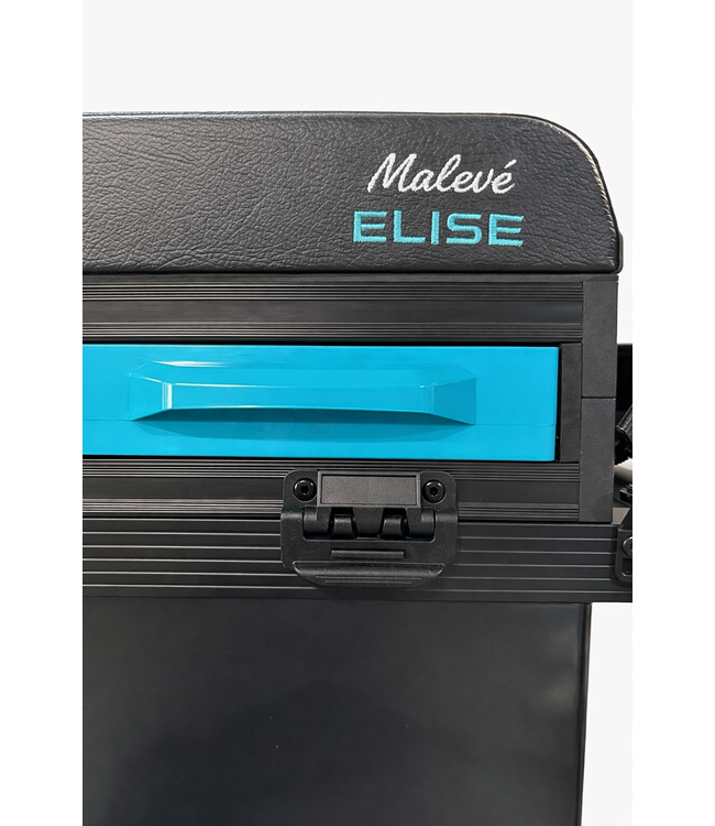 Malevé Elise D36 Compétition Station – Seatbox Compacte Haut de Gamme sans Dossier avec 4 Pieds D36 Anodisés, Grand Tiroir Profond et Sangle de Transport