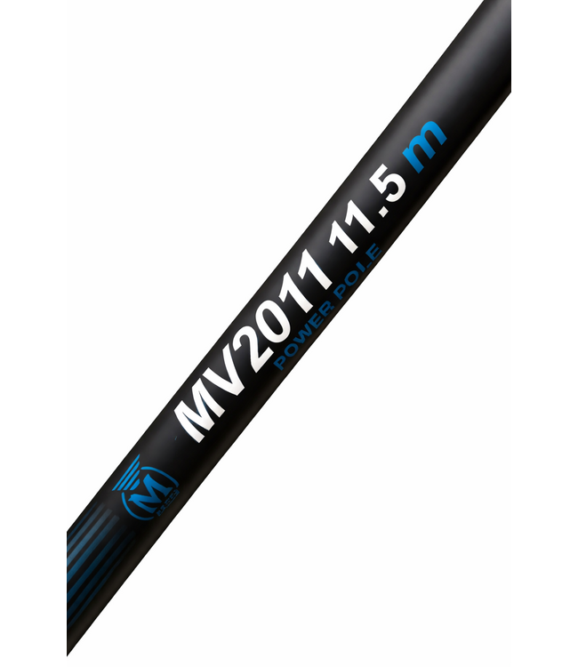 Malevé Super Pack MV2011 Power Pole 11.50m + Gratis Cupping Kit – Strakke Power Carp Pole met 3 Pulla Kits, Reversible Mini Extension en Foedraal