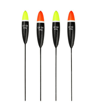 Reniers Fishing Forel Dobber CF D4 – Inline Balsa Foreldobber voor Ver Gooien