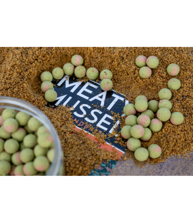 Sonubaits Super Crush Meaty Mussel Mix – Gecrushte Pelletmix met Eiwitrijk Mosselmeel voor Method Feeder, Vaste Hengel en Allround Visserij