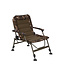 Fox Camolite Recliner Chair Compact, Standard oder Large – Verstellbarer Angelstuhl mit Micro Fleece Polsterung, 6 Verstellbaren Beinen und Leg Locks