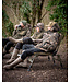 Fox Camolite Recliner Chair Compact, Standard ou Large – Chaise de Pêche Réglable avec Matelas Micro Fleece, 6 Pieds Réglables et Leg Locks