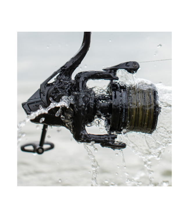 Avid Carp Revolve FD Reel 8000FD ou 12000FD – Moulinet Big Pit Carpe Léger avec Slow Oscillation, 5+1 Roulements Inox et Bobine Aluminium