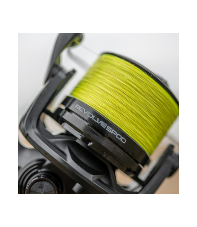 Avid Carp Revolve Spod-Marker Reel – Lichtgewicht Spod- en Markermolen met 300m 30lb 8-Strand Braid, Slow Oscillation en Snelle Voorslip
