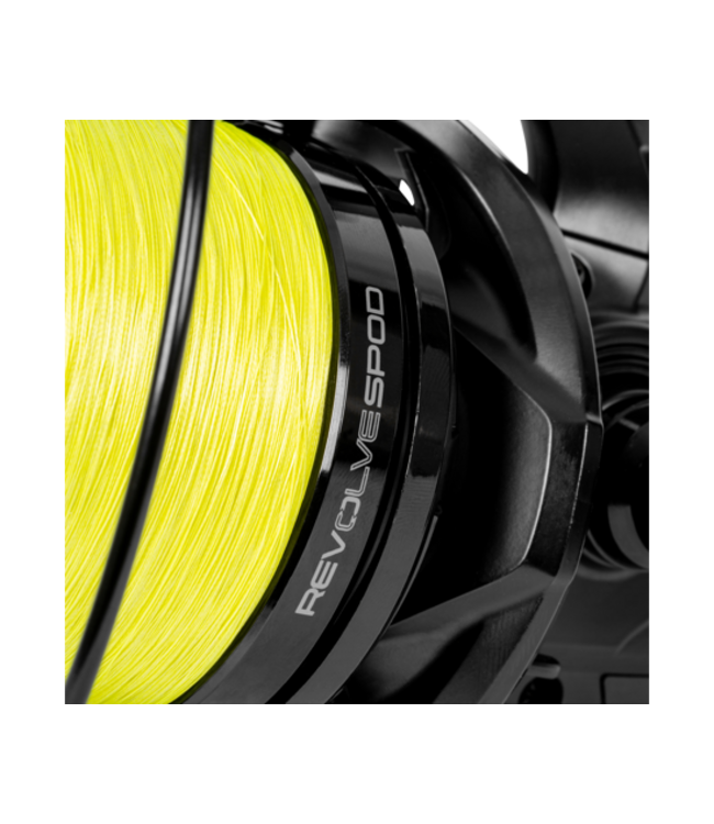 Avid Carp Revolve Spod-Marker Reel – Moulinet Spod-Marker Léger avec 300m de Tresse 30lb 8 Brins, Slow Oscillation et Frein Avant Rapide
