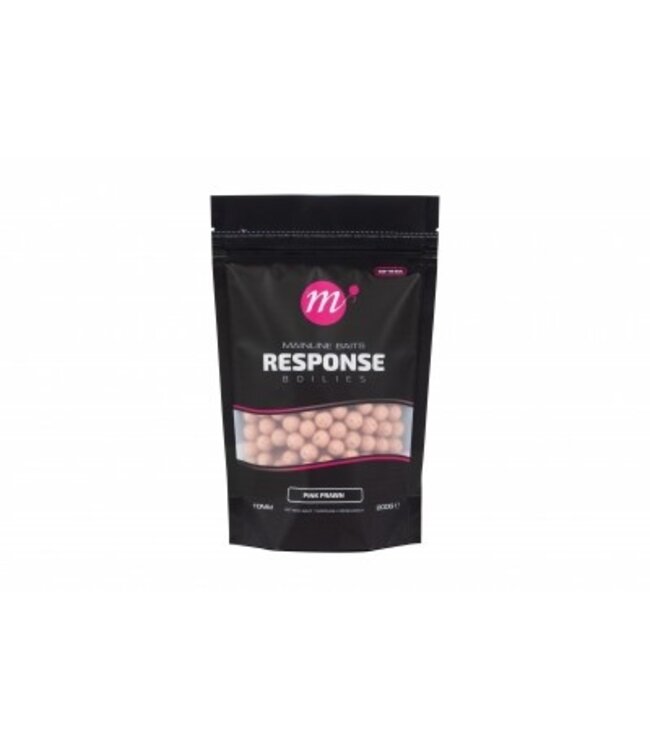 Mainline Response Shelf Life Boilies 10mm 200g Tutti Frutti, Strawberry Zest, Sweetcorn, Hemp, Bread Fake of Pink Prawn – Ready Made Karperboilies met Hoge Aantrekkingskracht