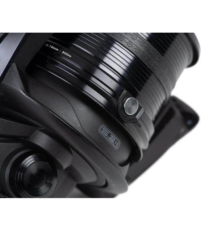 Fox Spomb X Reel – Speciaal Ontwikkelde Spodmolen met 25kg Quick Clutch, 5.2:1 Overbrenging en 300m 0,18mm Gevlochten Capaciteit