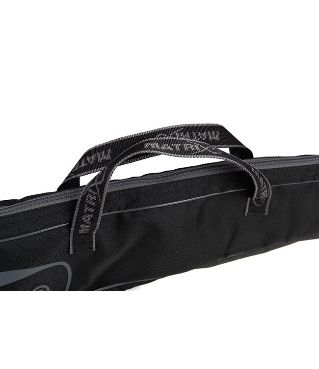 Matrix Single Rod Sleeve 1.75m of 1.95m – Gevoerde Hengelfoudraal voor 1 Feederhengel of Wagglerhengel met Grote Rits en Draaggrepen