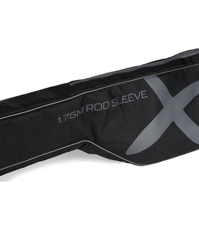 Matrix Single Rod Sleeve 1.75m of 1.95m – Gevoerde Hengelfoudraal voor 1 Feederhengel of Wagglerhengel met Grote Rits en Draaggrepen