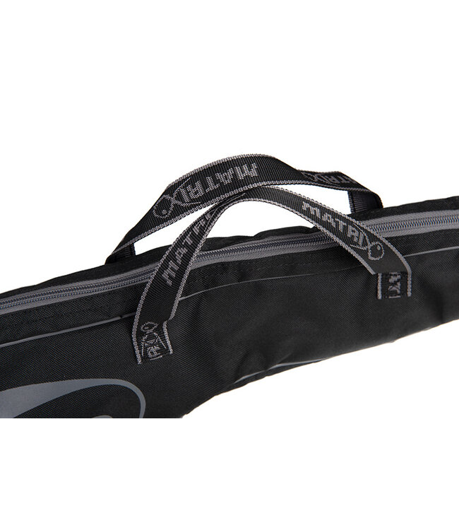 Matrix Single Rod Sleeve 1.75m of 1.95m – Gevoerde Hengelfoudraal voor 1 Feederhengel of Wagglerhengel met Grote Rits en Draaggrepen