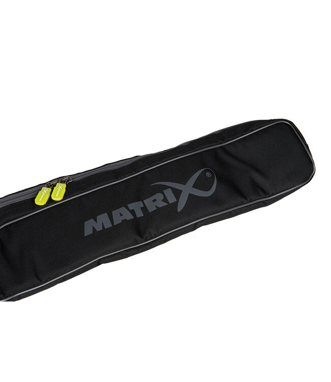 Matrix Single Rod Sleeve 1.75m of 1.95m – Gevoerde Hengelfoudraal voor 1 Feederhengel of Wagglerhengel met Grote Rits en Draaggrepen