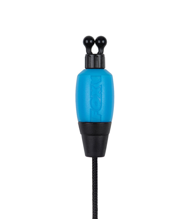 Fox Black Label Dinky Halo Bobbin Rouge, Orange, Vert, Violet, Blanc ou Noir – Bobbin Dinky Lumineux avec Jack 2,5mm et Ball Clip Noir Réglable