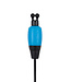 Fox Black Label Dinky Halo Bobbin Rouge, Orange, Vert, Violet, Blanc ou Noir – Bobbin Dinky Lumineux avec Jack 2,5mm et Ball Clip Noir Réglable
