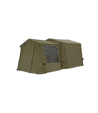 Avid Carp InflataHouse Compact – Opblaasbare Social Shelter voor Lange Sessies