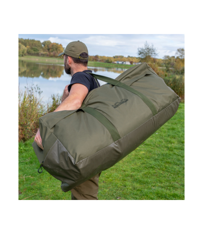 Avid Carp InflataHouse Compact – Aufblasbares Shelter mit Tunnel Porch, Vapour Shield, 10.000mm Wassersäule und Schnellem 1-Personen Aufbau