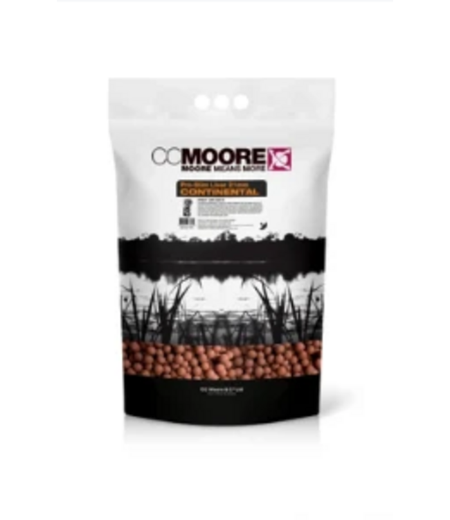 CC Moore Continental Boilie Range 21mm 5kg – Große Karpfenboilies mit Geringer Leckage für Hohe Futtermengen und Europäische Sessions