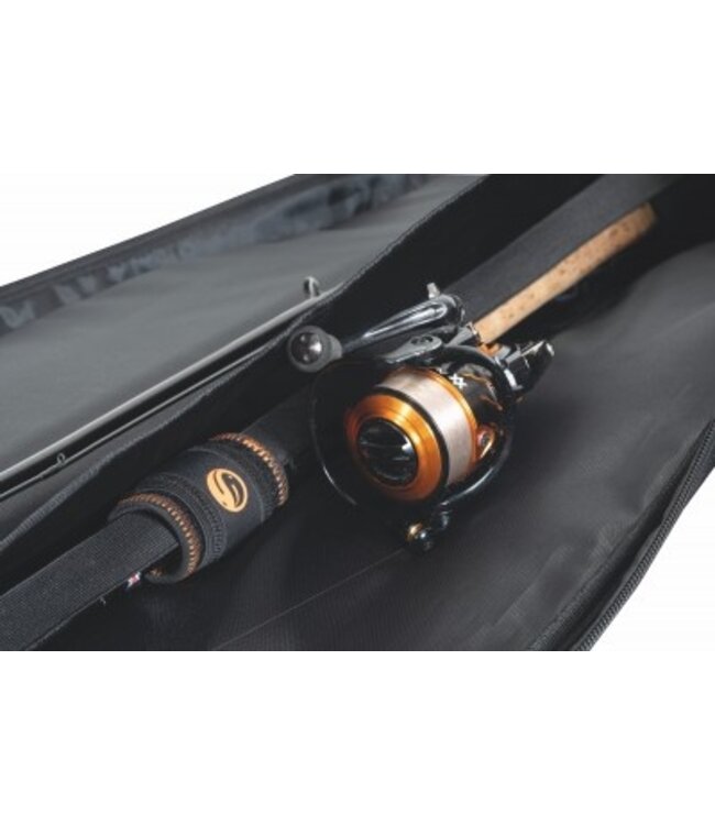 Guru Fusion Rod 10 Plus – Kompakte Rutentasche mit Top & Tail Design, 5 Unterteilten Fächern und Außentaschen für Zubehör