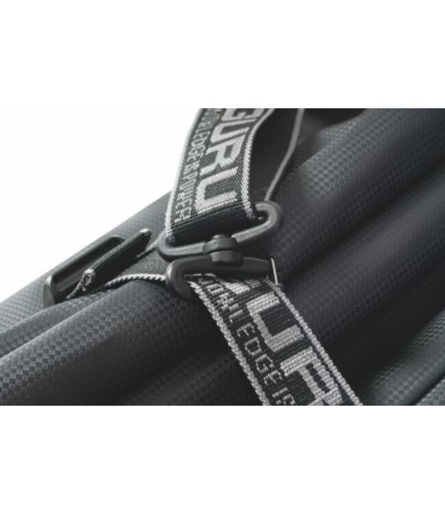 Guru Fusion Rod 10 Plus – Compacte Hengelfoudraal met Top & Tail Design, 5 Gecompartimenteerde Secties en Externe Vakken voor Accessoires