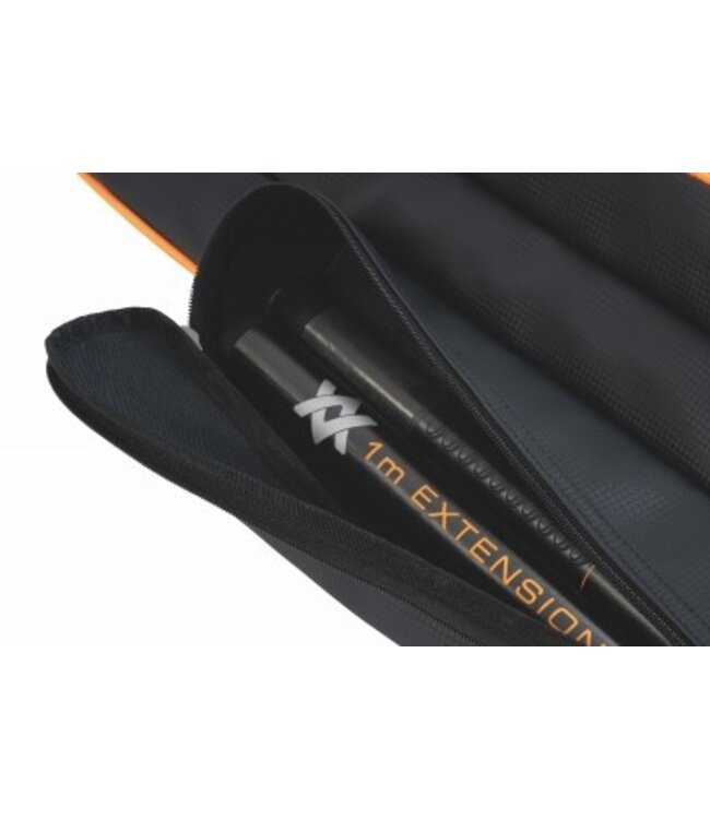 Guru Fusion Rod 10 Plus – Compacte Hengelfoudraal met Top & Tail Design, 5 Gecompartimenteerde Secties en Externe Vakken voor Accessoires