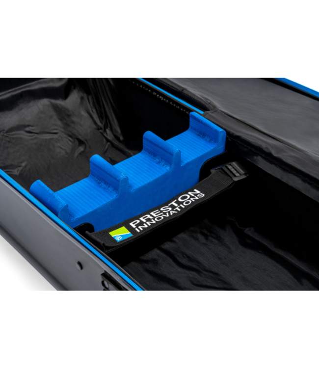 Preston Hardcase Rod Safe Xlarge 190cm – Fourreau Rigide pour jusqu’à 6 Cannes Montées avec Séparateurs Réglables et Espace Profond pour Moulinets