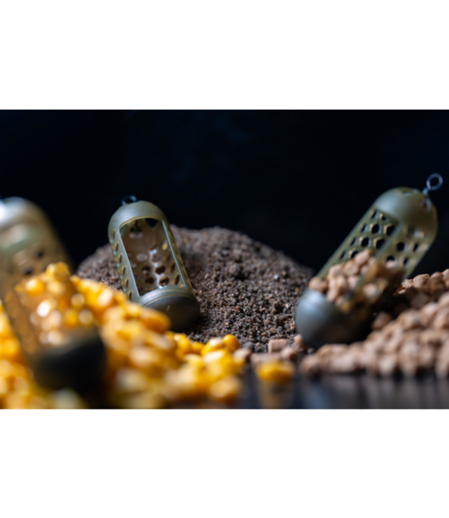 Preston Bait Up Window Feeder 30g, 50g of 70g – Voerkorf met Grote Opening, Weight Forward Design en Hexmesh Cage voor Nauwkeurig Aanvoeren