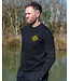 Matrix Large Fade Logo T-Shirt Black-Lime – Schwarzes Baumwoll-T-Shirt mit Großem Lime Matrix Logo auf dem Rücken und Logo auf der Brust