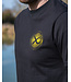 Matrix Large Fade Logo T-Shirt Black-Lime – Schwarzes Baumwoll-T-Shirt mit Großem Lime Matrix Logo auf dem Rücken und Logo auf der Brust