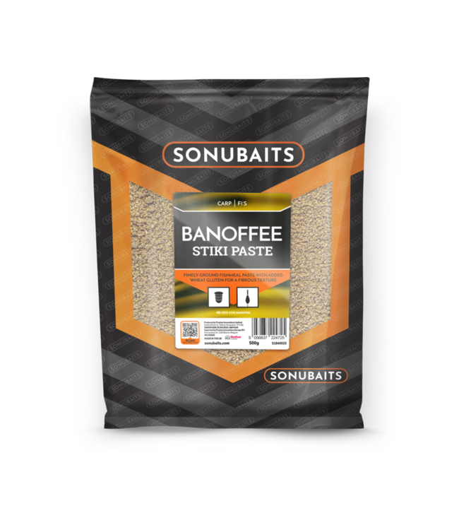 Sonubaits Stiki Paste 500g Green, Red of Original – Fijn Gemalen Pellet Paste Mix met Vismeel en Tarwegluten voor Haakaas en Pastevisserij
