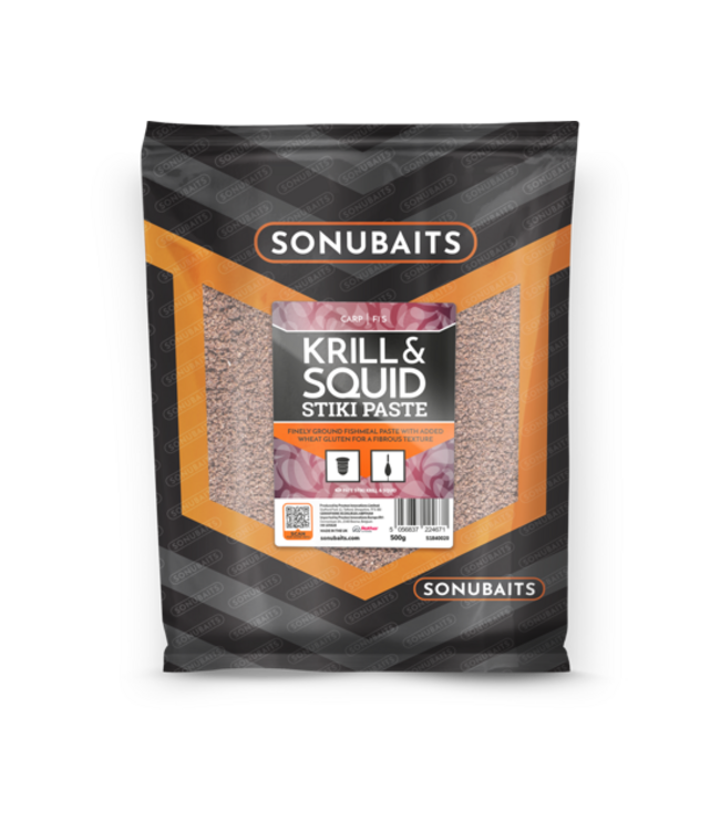 Sonubaits Stiki Paste 500g Green, Red oder Original – Fein Gemahlener Pellet Paste Mix mit Fischmehl und Weizengluten für Hakenköder und Pasteangeln