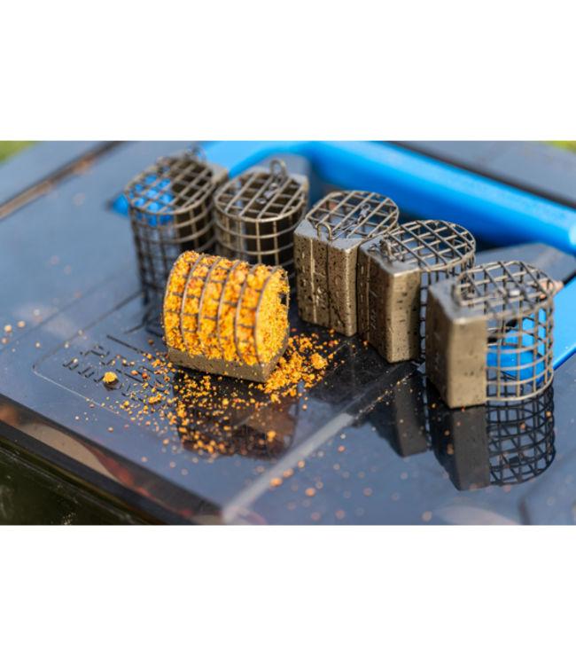 Preston Flow Mesh Feeder Small, Medium ou Large – Cage Feeder avec Wire Mesh Design et Chargement Plat pour une Présentation Optimale en Eaux Profondes et Courantes