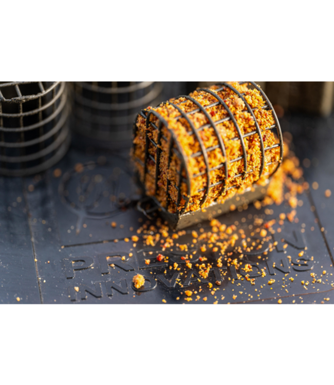 Preston Flow Mesh Feeder Small, Medium oder Large – Futterkorb mit Wire Mesh Design und Flacher Beladung für Optimale Präsentation in Tiefen und Strömenden Gewässern