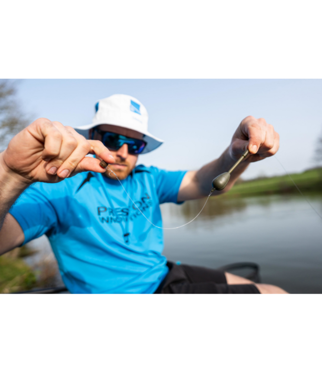 Preston ICS Slow Sinker 8g ou 10g – Feeder ICS à Descente Lente avec Design Forward Loading pour les Poissons dans Différentes Couches d’Eau