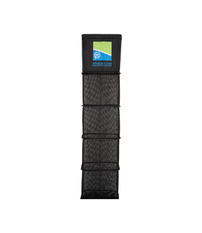 Preston Dura Keepnet Carp Mesh – Bourriche Renforcée avec Anneaux Aluminium Extérieurs, Système d’Angle Réglable et Carp Mesh Résistant