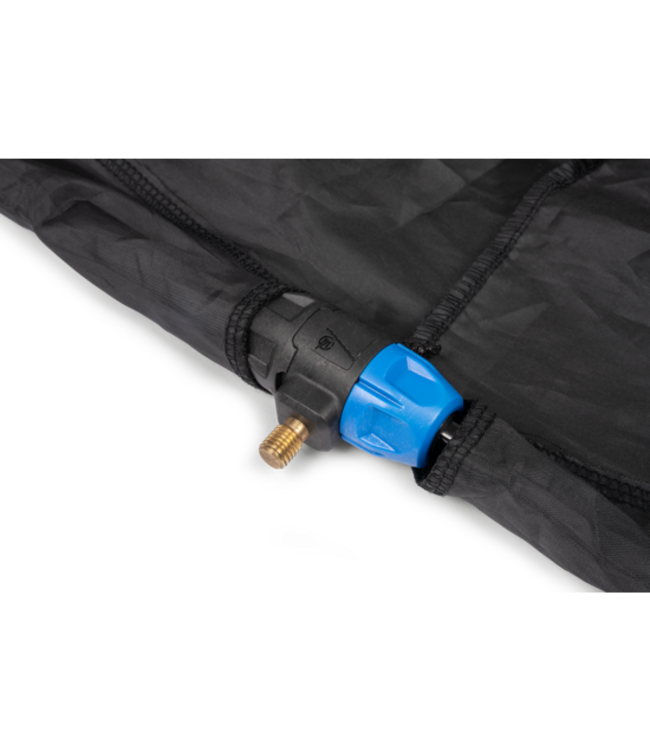 Preston Dura Keepnet Carp Mesh – Extra Sterk Leefnet met Externe Aluminium Ringen, Verstelbare Hoekvergrendeling en Duurzaam Carp Mesh