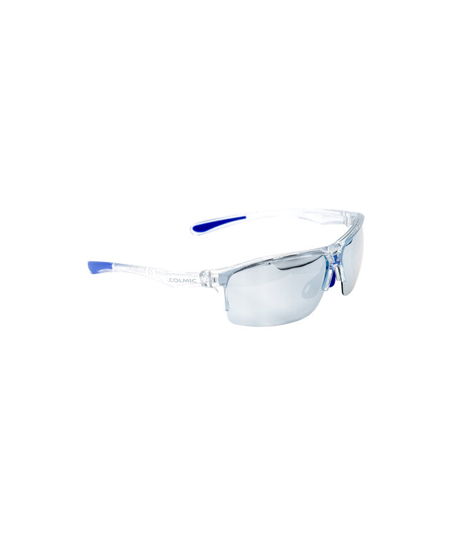 Colmic Polarised Sunglasses Shark Glasses White ou Glasses Blue – Lunettes de Soleil Polarisantes Légères pour Pêcheurs avec Matériaux de Haute Qualité et Réduction des Reflets