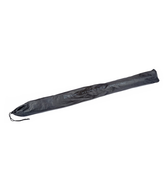 Sonik Xtractor+ Net 42 inch – Épuisette Carpe avec Manche Télescopique 2 Brins Twist-Lock de 1.20m à 1.80m, Bras Carbone et Mesh Doux