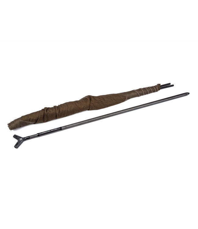 Sonik Xtractor+ Net 42 inch – Épuisette Carpe avec Manche Télescopique 2 Brins Twist-Lock de 1.20m à 1.80m, Bras Carbone et Mesh Doux