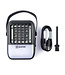 Sonik Gizmo Bug Zapper and Bivvy Light – Zapper Anti-Insectes et Lampe Bivvy 2-en-1 avec USB-C, Panneau Solaire, Mode Beacon et Boucle de Suspension