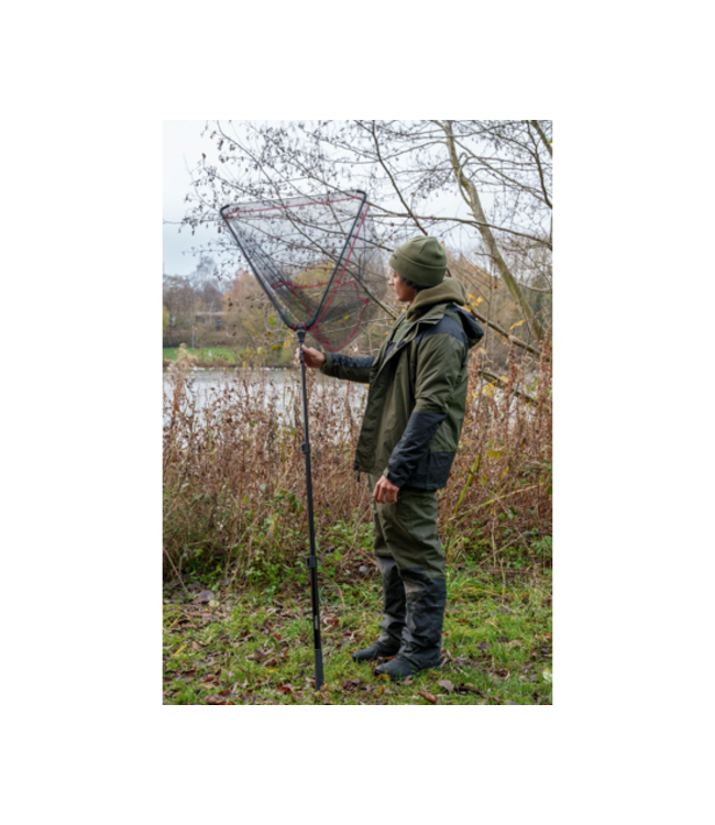 Zebco 1.50m Auto Net Tele 50cm of 70cm – Compact Driehoekig Schepnet met Telescopische Aluminium Steel en Visvriendelijke Mesh