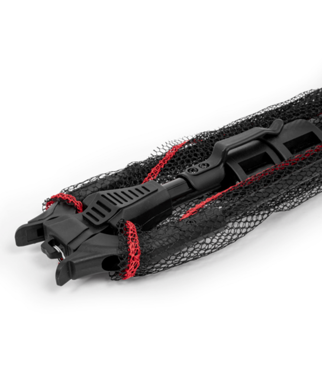 Zebco 1.50m Auto Net Tele 50cm of 70cm – Compact Driehoekig Schepnet met Telescopische Aluminium Steel en Visvriendelijke Mesh