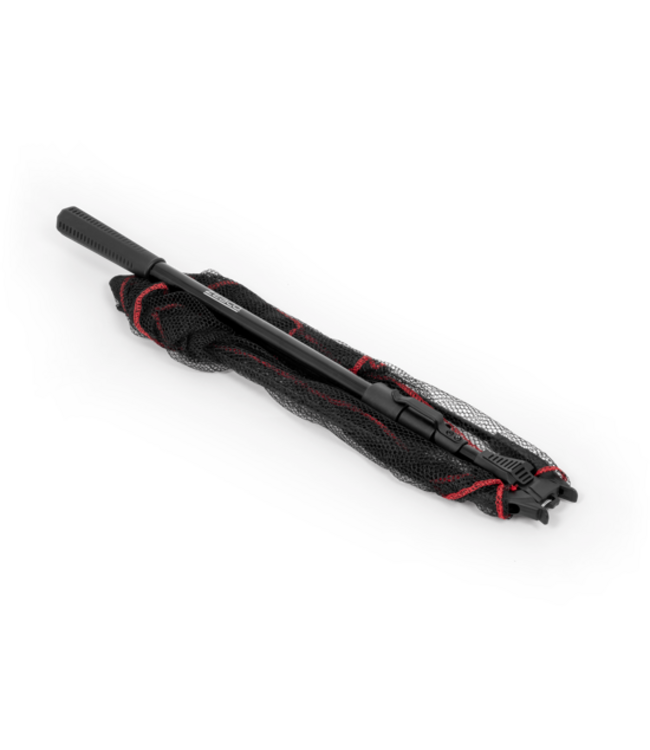 Zebco 1.50m Auto Net Tele 50cm of 70cm – Compact Driehoekig Schepnet met Telescopische Aluminium Steel en Visvriendelijke Mesh